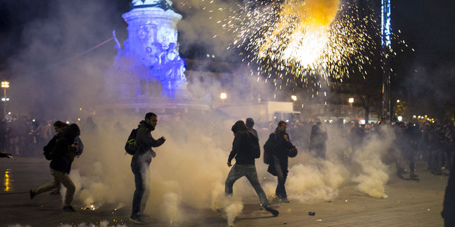 1er-Mai , une mobilisation affaiblie des tensions à Paris