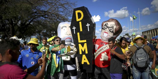 Au Brésil la descente aux enfers de Dilma Rousseff