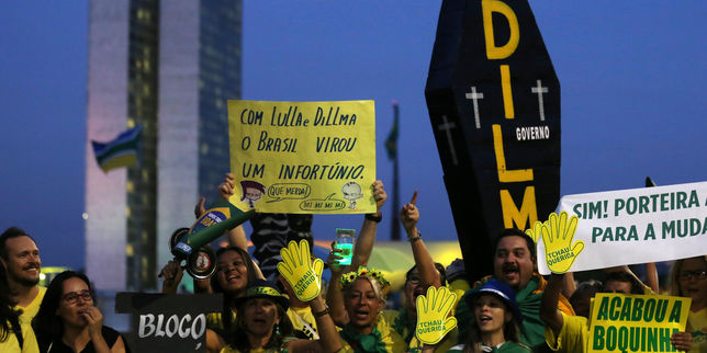 Au Brésil l'avenir de Dilma Rousseff suspendu au vote des sénateurs