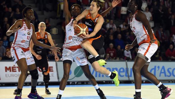 Basket-Eurocoupe , suivez la finale aller entre l'ESBVA et Bourges