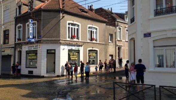 Boulogne , une grosse canalisation a cassé boulevard Kennedy 100 foyers privés d'eau
