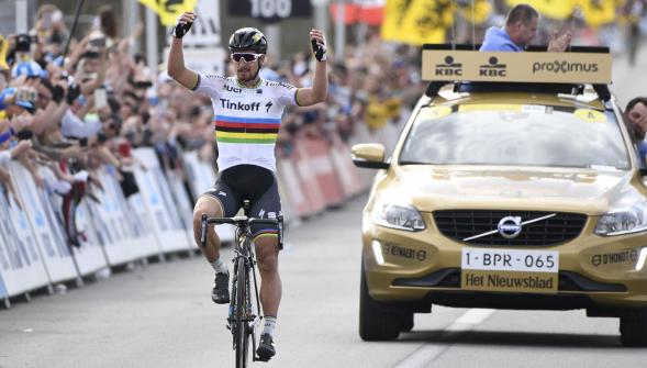 Cyclisme-Tour des Flandres , Peter Sagan décroche la centième édition