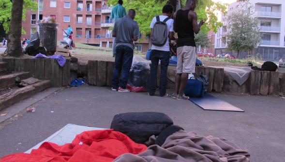 Demande d'évacuation du jardin des Olieux à Lille , la MEL déboutée