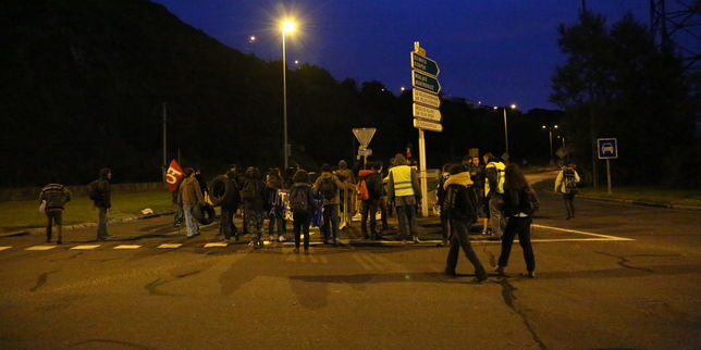 Dépôts de carburants , l'accès à Douchy-les-Mines débloqué mobilisation à Brest
