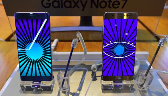 Explosions de batterie ,Samsung va suspendre les ventes du Galaxy Note 7