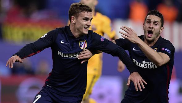 Foot-Ligue des champions , l'Atlético élimine le Barça en quarts grâce à un doublé de Griezmann !