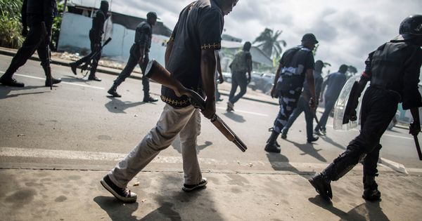 Gabon , un millier d'interpellations depuis l'annonce des résultats