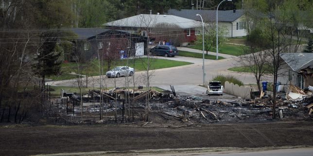 Incendies au Canada , la ville de Fort McMurray intacte à 90 %