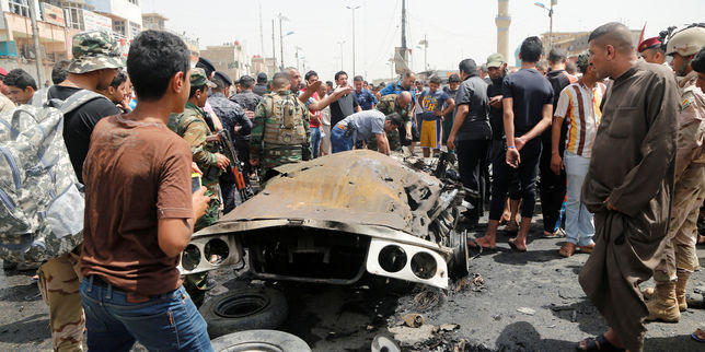 Irak , au moins 94 morts dans trois attentats à Bagdad revendiqués par l'EI