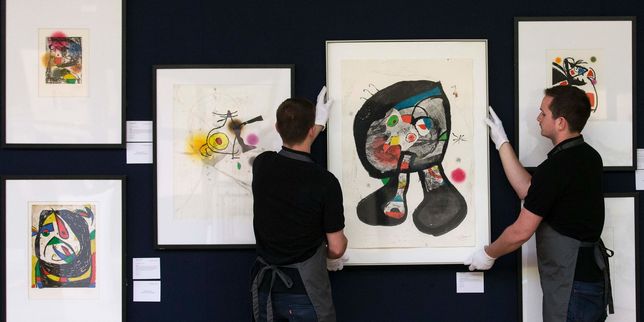 Le petit-fils de Miró vend 28 de ses uvres aux enchères pour aider les migrants