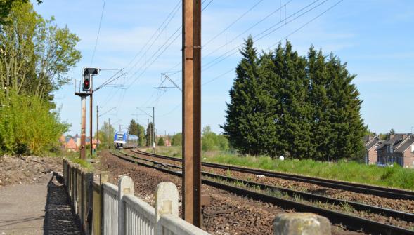 Lens , la circulation des trains sur l'axe Lens-Béthune perturbée après un décès sur les rails