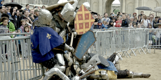 Les tournois de chevaliers revisités en sport de combat en armure