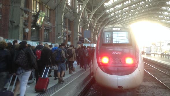 Lille , le trafic SNCF perturbé ce lundi matin par des manifestants