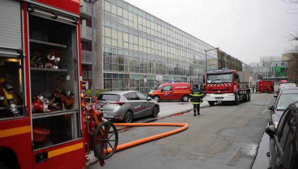 Lille , suspicion d'origine criminelle pour l'incendie de l'Appart-City de Grand-Palais