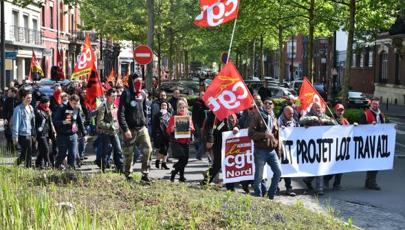 Loi travail , le point sur les manifestations de ce mardi dans le Nord-Pas-de-Calais
