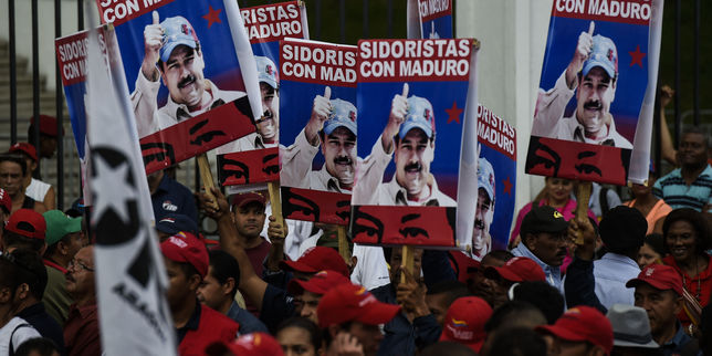 Manifestations pro-gouvernement au Venezuela avant la mobilisation des opposants