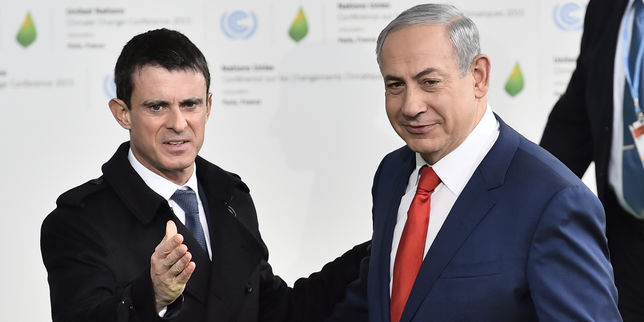 Manuel Valls l'ami d'Israël en visite à Tel-Aviv