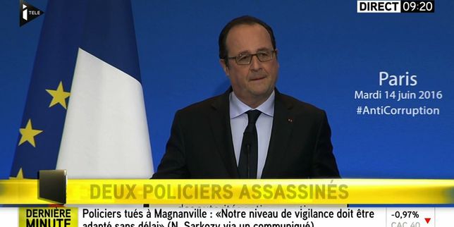 Meurtres de Magnanville , un  acte incontestablement terroriste  selon François Hollande
