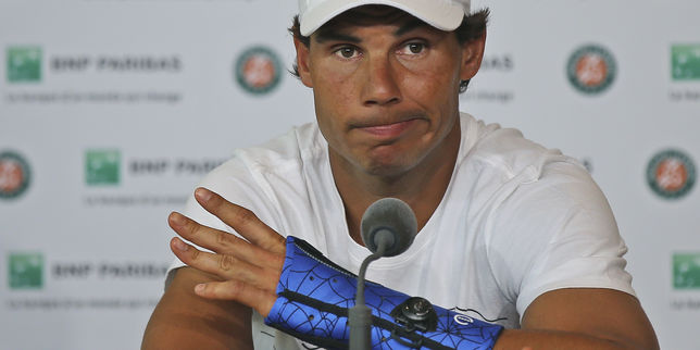 Neuf fois vainqueur à Roland-Garros Rafael Nadal abandonne en raison d'une blessure