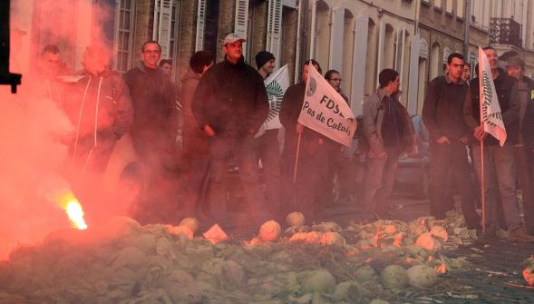 Saint-Omer , démonstration de force des agriculteurs attendue ce lundi soir