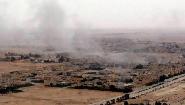 Syrie , le régime de Bachar al-Assad reprend à Daesh la totalité de Palmyre