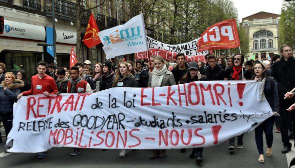 Un 1er mai sur fond de colère contre la loi Travail, les manifestations dans le Nord-Pas-de-Calais