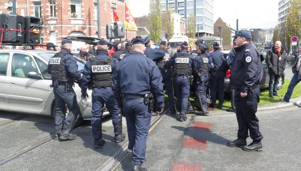 Valenciennes , un rassemblement en soutien aux policiers mercredi