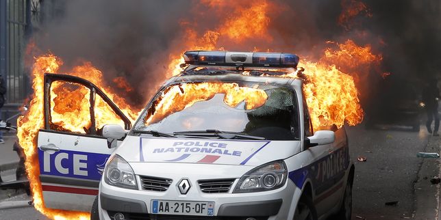 Voiture de police incendiée , les avocats dénoncent un dossier  vide 