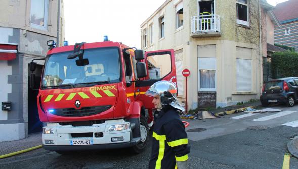 Wimereux , deux incendies dans le centre-ville des foyers privés de gaz la vidéo consultée