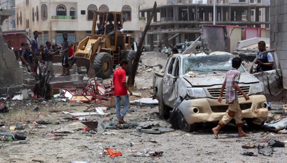 Yémen , un attentat suicide de l'EI fait 71 morts à Aden (INFOGRAPHIE)
