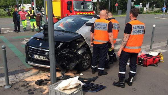 Carambolage à Lille ce jeudi fin des bouchons dans le quartier Vauban-Esquermes (VIDÉO)