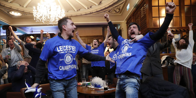 Football , Leicester sacré champion d'Angleterre pour la première fois de son histoire