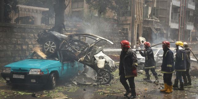 Syrie , à Alep les quartiers fidèles au régime sous le feu des rebelles